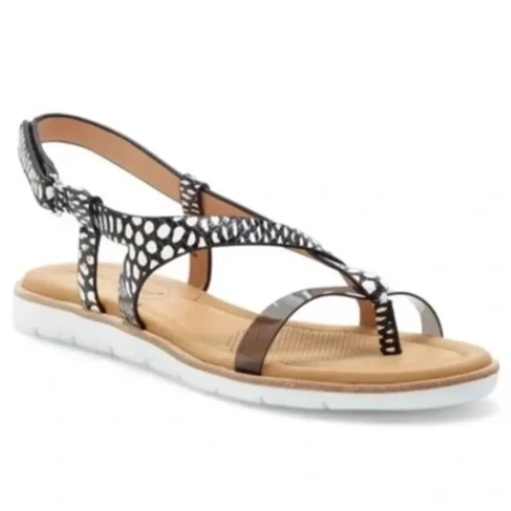 CC Corso Como – Blessia Sandal Black/ White / 9 M
